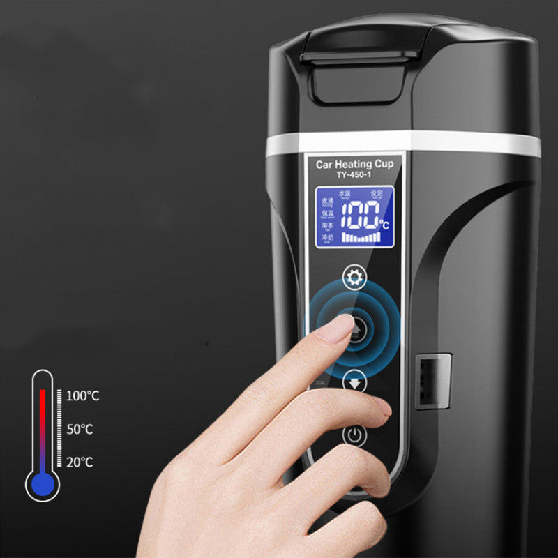 Smart Heating Water Bottle with Digital Display