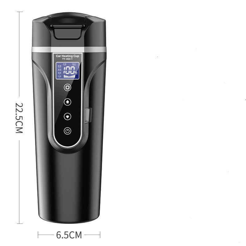Smart Heating Water Bottle with Digital Display