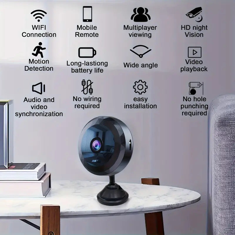 WiFi HD Security Camera - Diamond Design