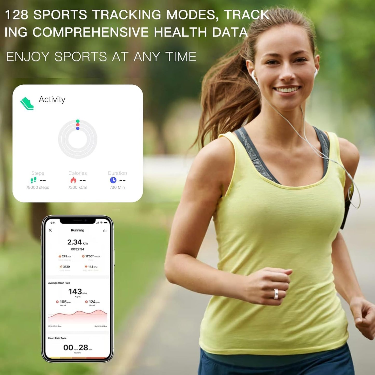 Smart Ring - Fitness & Health Tracker