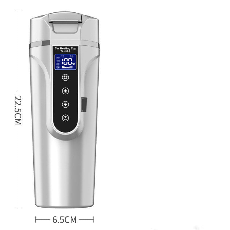Smart Heating Water Bottle with Digital Display