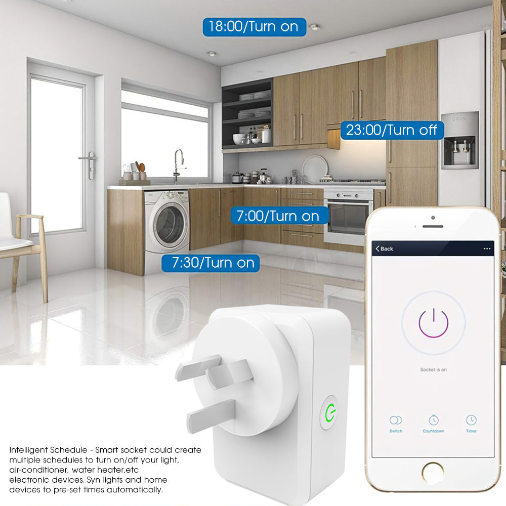 WiFi Smart Socket with Timer Control