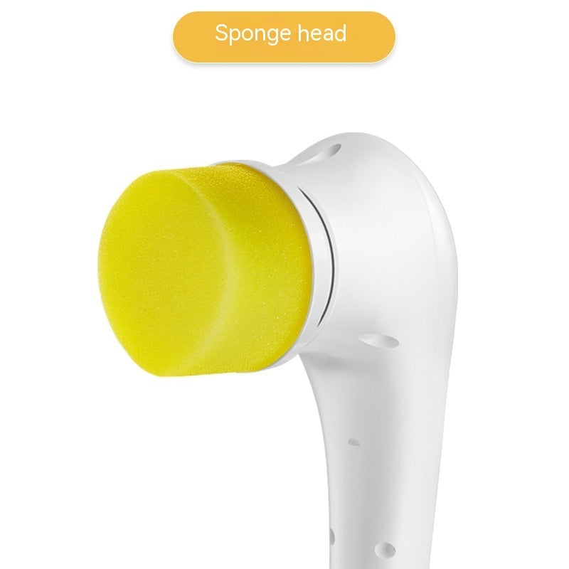 Electric Cleaning Brush Set - 5 Heads