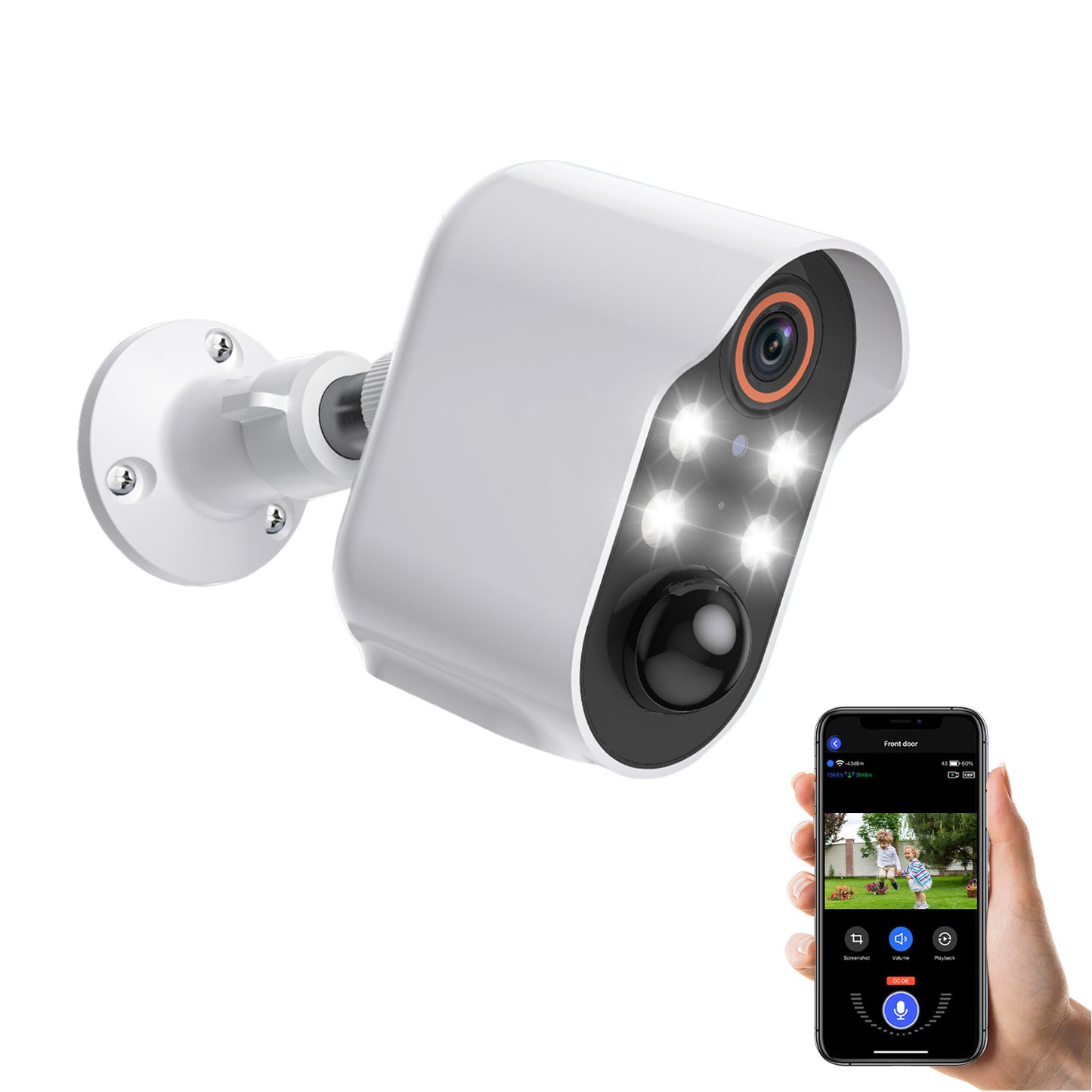 Wireless Outdoor Security Camera - WiFi